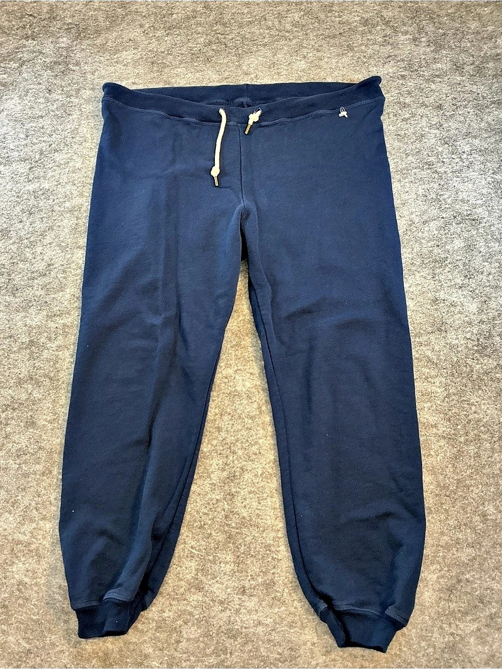 The GREAT Casual Comfortable Cotton Jogger Pants in Blue Size 3